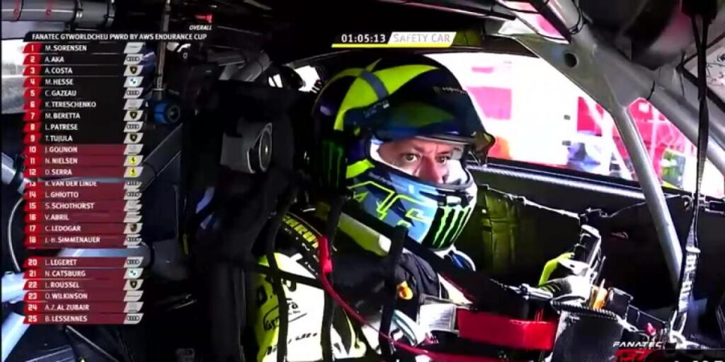 El clamoroso error de Valentino Rossi en su debut en GT
