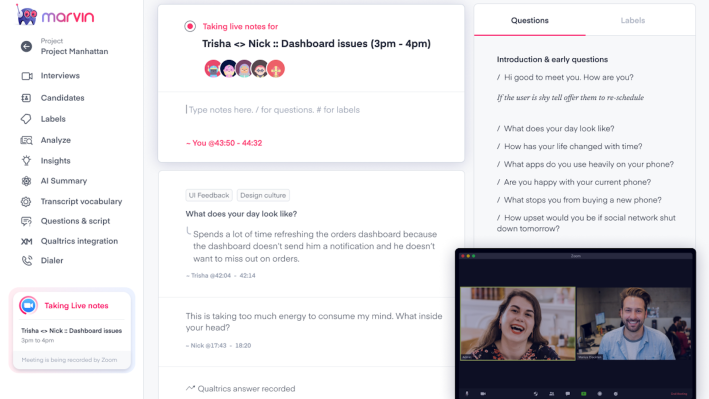 El cofundador de LeadGenius vuelve a las raíces del diseño centrado en el usuario con Marvin