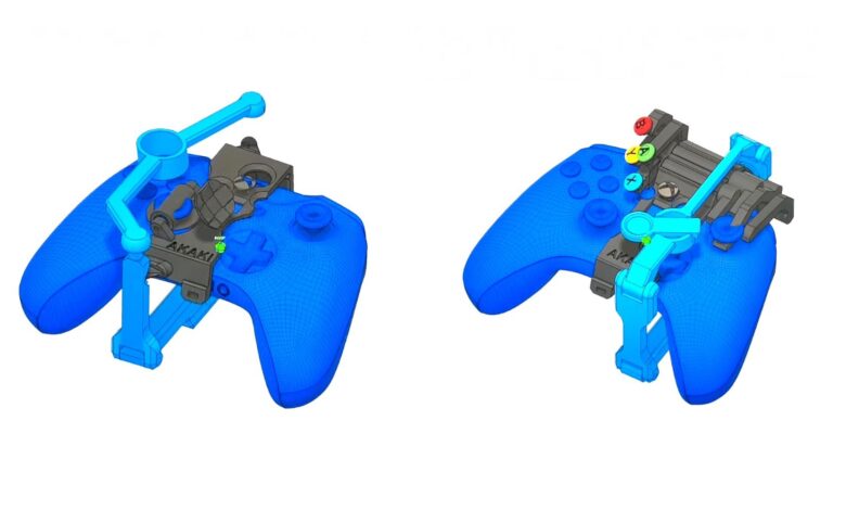 El controlador Xbox de una mano funciona perfectamente en cualquier mano