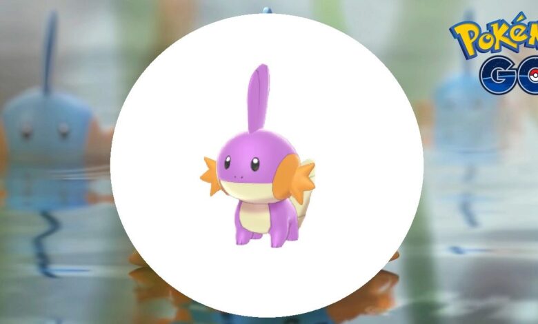 El día de la comunidad Mudkip de Pokémon GO presenta un lindo púrpura brillante