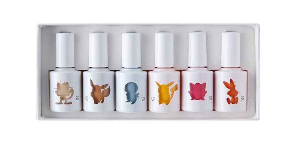 El esmalte de uñas Pokémon te permite combinar tus entrantes favoritos (o Meowth)