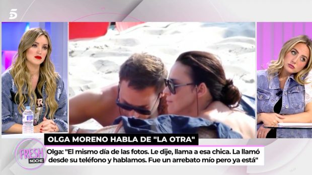 Marta Riesto en 'Ya son las 8' / Telecinco