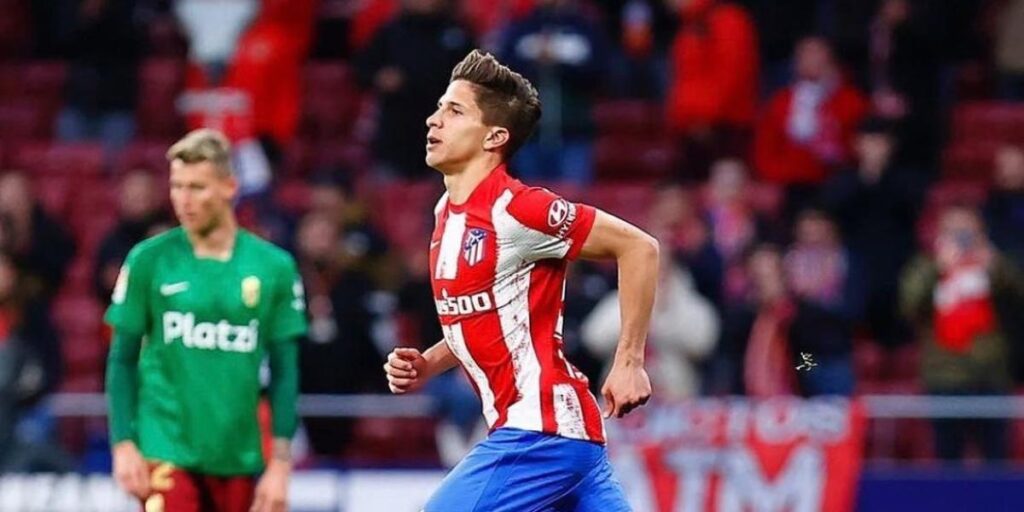 El mensaje de Giuliano Simeone tras debutar con el Atlético