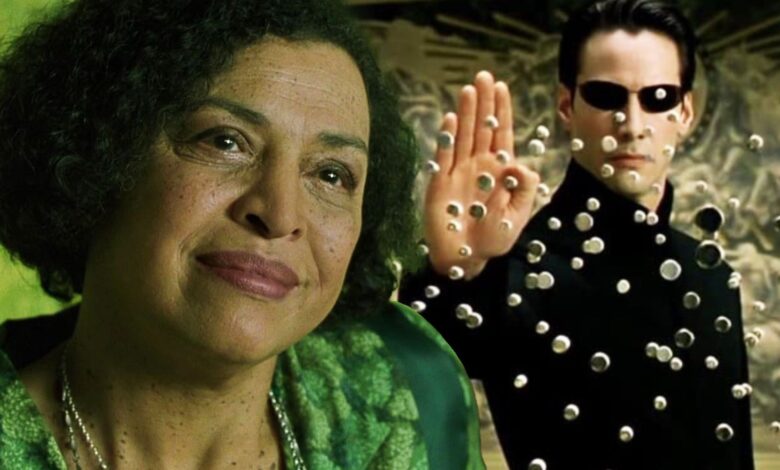 El oráculo de Matrix le dijo en secreto a Neo que siempre fue el indicado