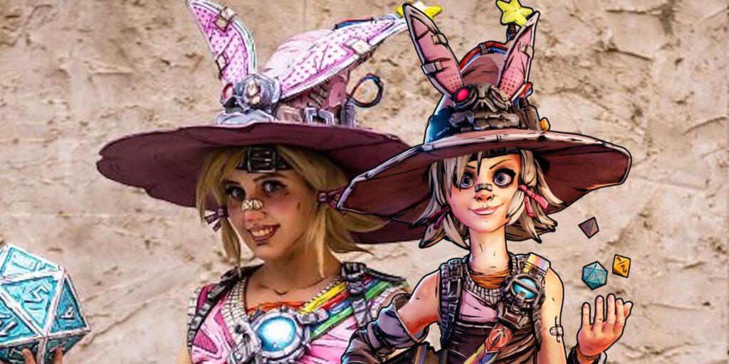 El país de las maravillas de Tiny Tina es real en un increíble cosplay caricaturesco
