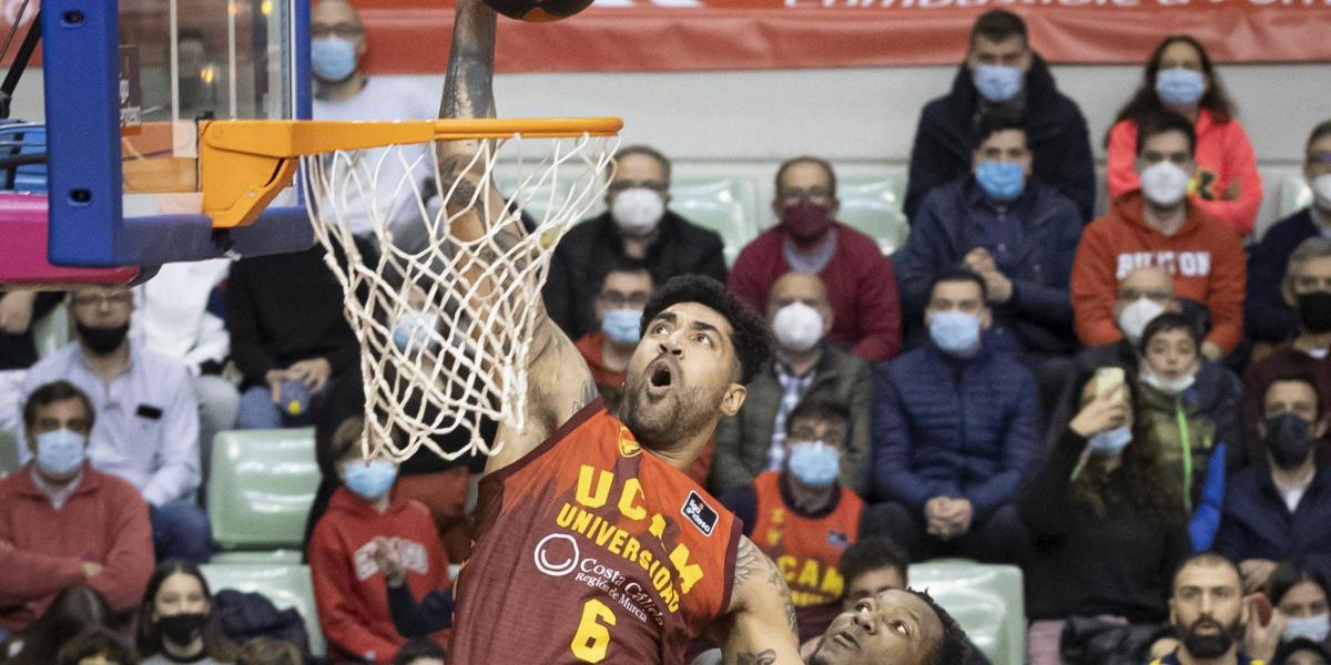 El pívot Augusto Lima renueva por un año con el UCAM Murcia
