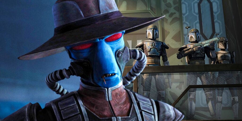 El plan original de cazarrecompensas de Clone Wars fue peor, debido a Cad Bane