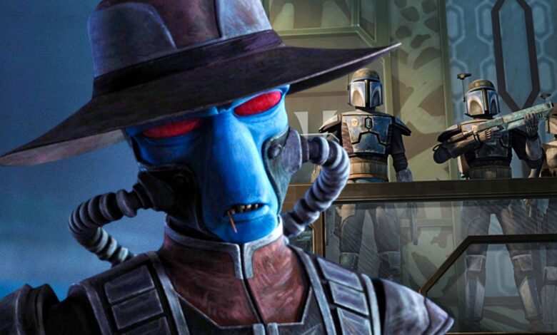 El plan original de cazarrecompensas de Clone Wars fue peor, debido a Cad Bane