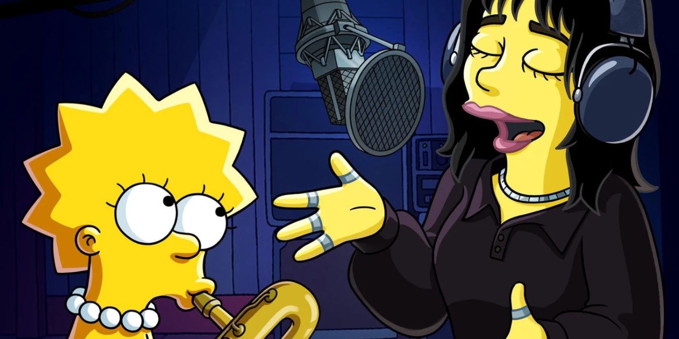 El póster de Los Simpson revela un corto de Disney+ con Billie Eilish expresando su propia voz