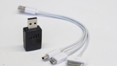 El práctico medidor acelera la carga de su teléfono inteligente a través de USB