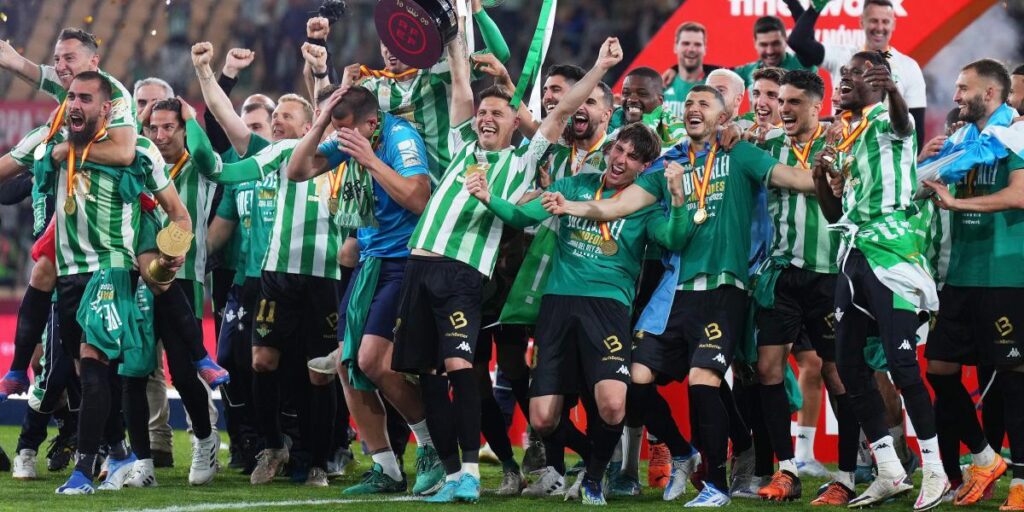 El título copero del Betis abre la puerta de Europa al séptimo de la Liga