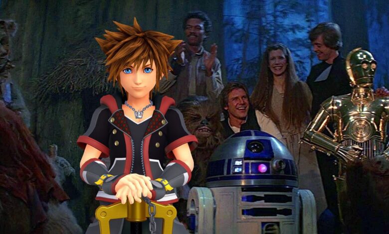 El tráiler de Kingdom Hearts 4 incluye un posible crossover de Star Wars