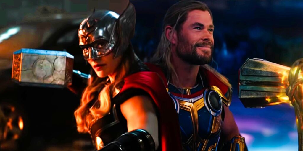 El tráiler de Thor: Love & Thunder revela a Thor y Mjolnir de Natalie Portman