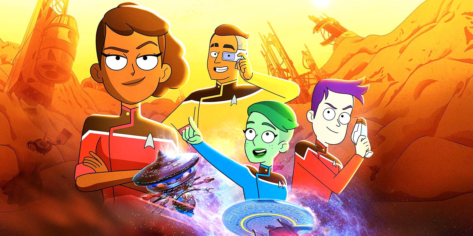 El tráiler de la temporada 3 de Star Trek: Lower Decks muestra a la tripulación robando USS Cerritos