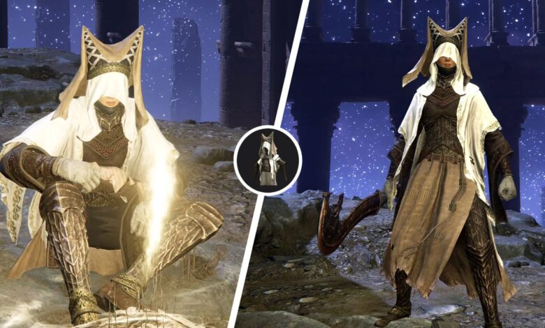 Elden Ring: Cómo conseguir el conjunto de armadura de doncella nocturna