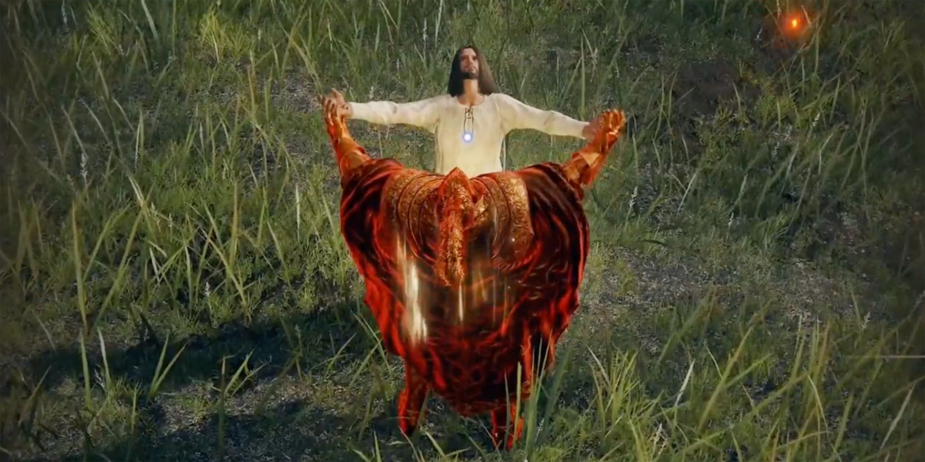Elden Ring Invader se encuentra con Jesús empañado, ha cambiado la creencia