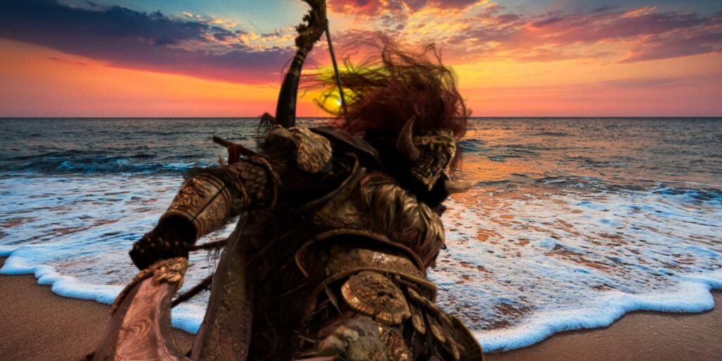 Elden Ring Player ahoga a Radahn para una victoria sorprendentemente fácil