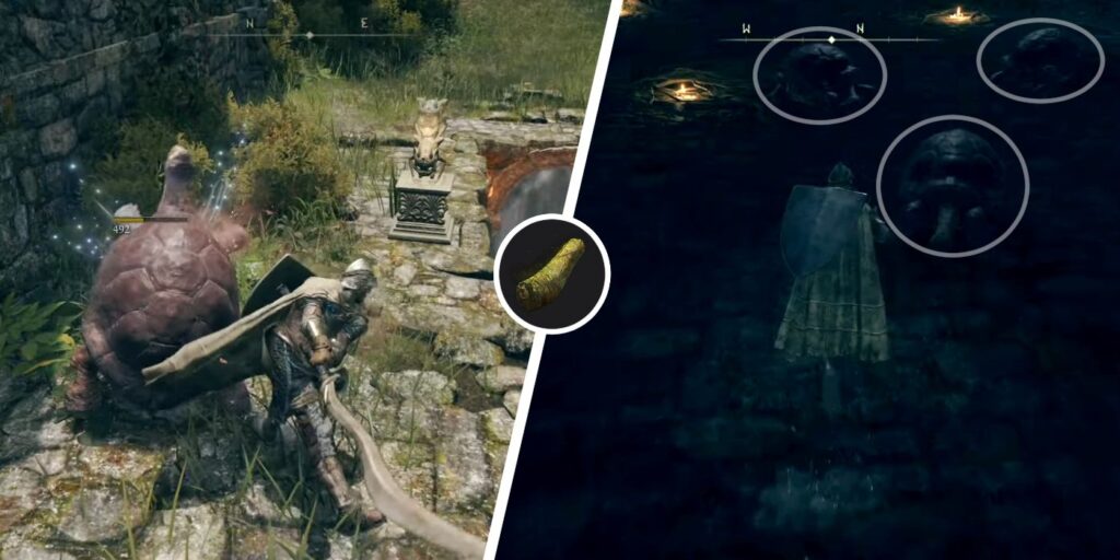 Elden Ring: cómo fabricar (y usar) cuello de tortuga en escabeche