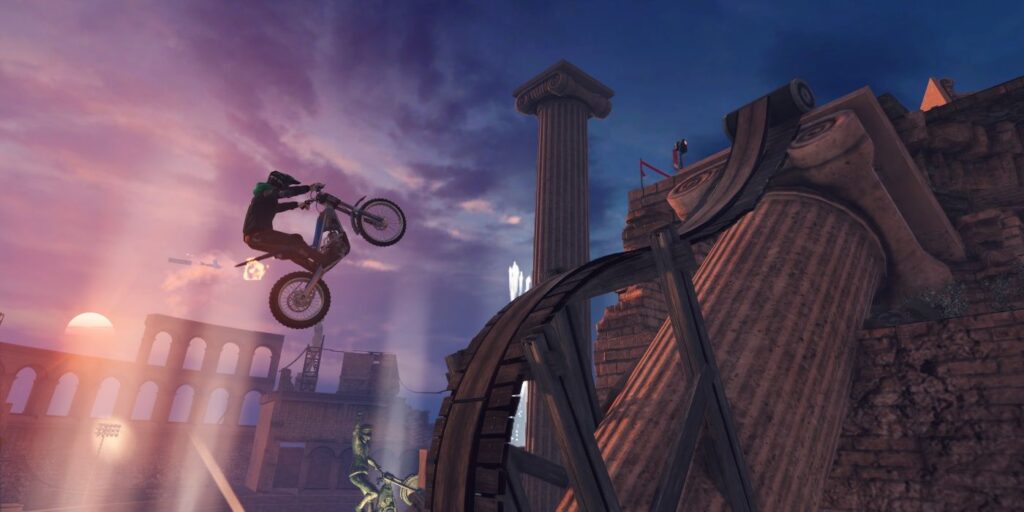 Elden Ring se convierte en un festival de acrobacias en motocicletas en Trials Rising Mod
