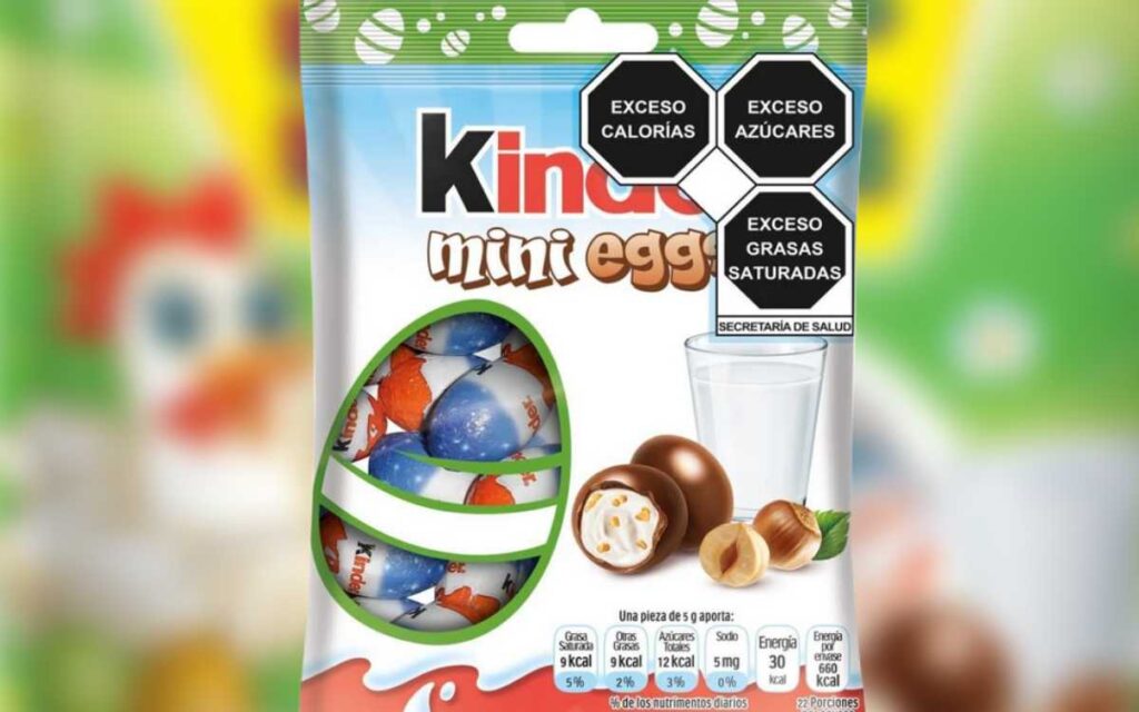 Emiten alerta sanitaria ante posible contaminación por salmonella de “Kinder mini eggs”
