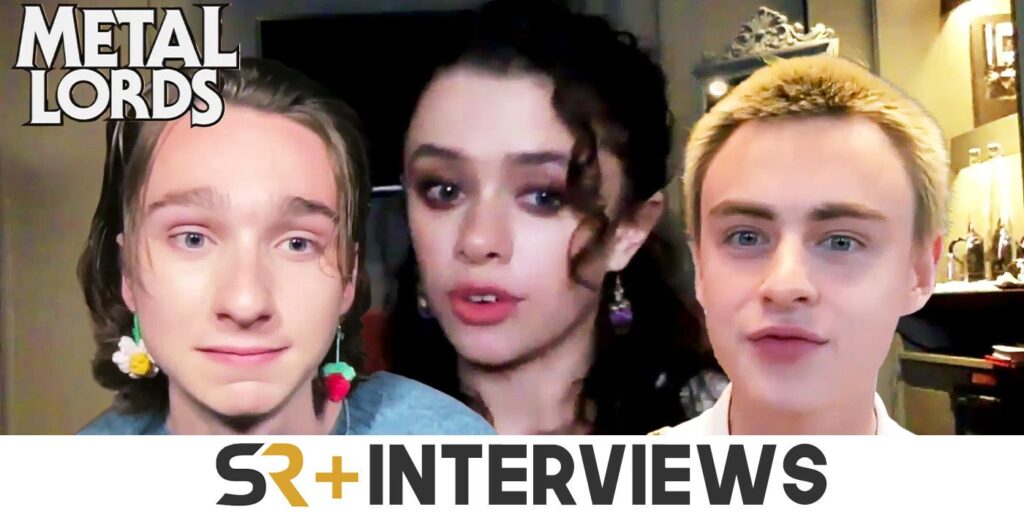 Entrevista a Jaeden Martell, Isis Hainsworth y Aidan Greensmith: Señores del metal