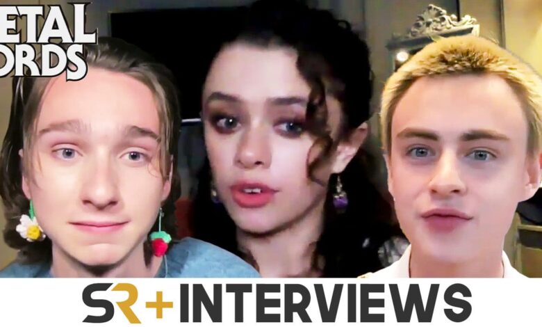 Entrevista a Jaeden Martell, Isis Hainsworth y Aidan Greensmith: Señores del metal