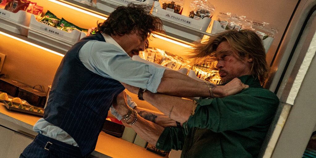 Escenas de peleas de trenes bala inspiradas en Jackie Chan, dice el director