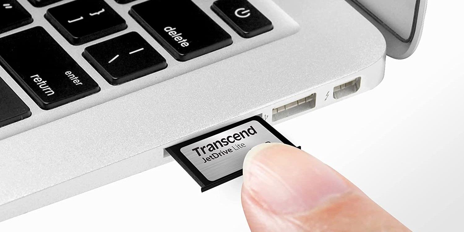 Esta tarjeta SD está diseñada específicamente para su MacBook Pro 2021
