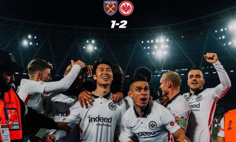 Europa League: Frankfurt gana en Londres y se acerca a la final de Sevilla