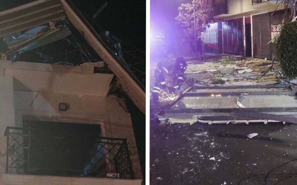 Explosión de gas en edificio de la colonia Narvarte deja al menos cuatro lesionados