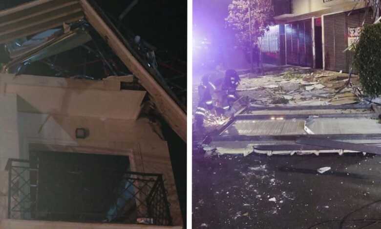Explosión de gas en edificio de la colonia Narvarte deja al menos cuatro lesionados