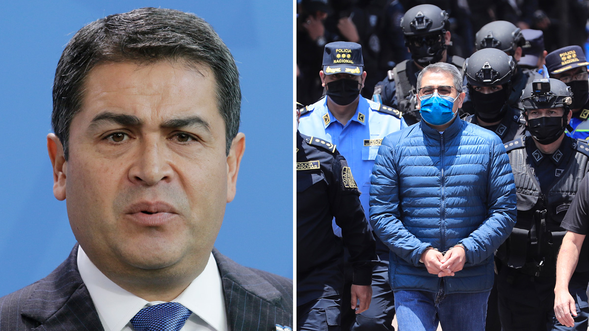 Extraditan a EEUU al expresidente hondureño Juan Orlando Hernández
