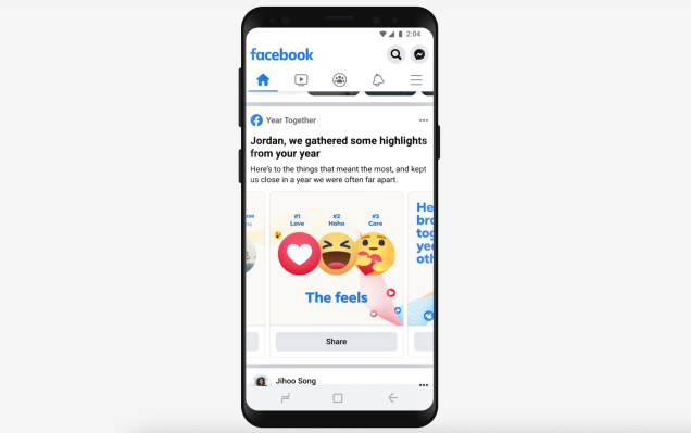 Facebook e Instagram lanzan características personalizadas de ‘Revisión anual’
