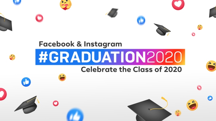 Facebook e Instagram lanzan una semana de eventos y funciones con temas de graduados