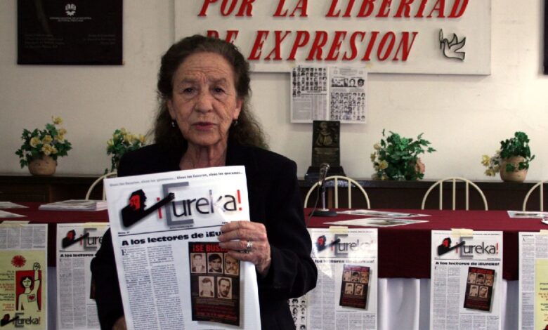 Fallece Rosario Ibarra de Piedra, fundadora del Comité ¡Eureka!