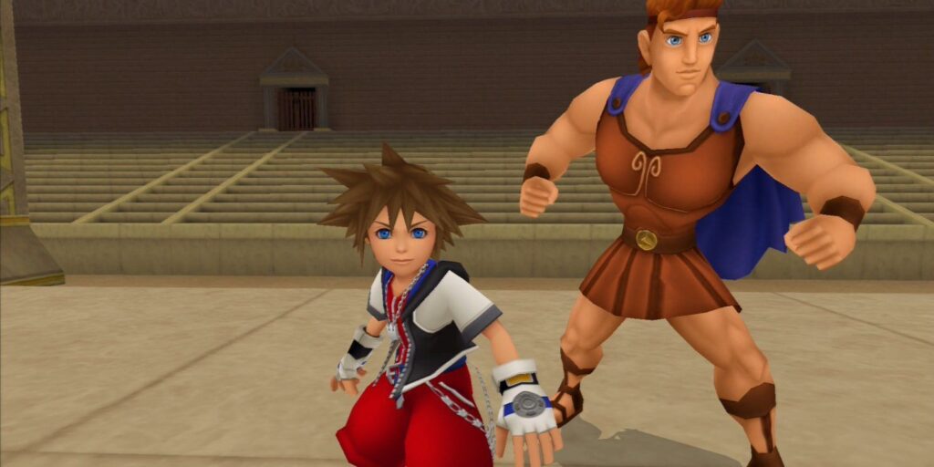 Fan de Kingdom Hearts baila durante el primer juego usando DDR Pad