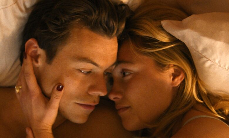 Florence Pugh y Harry Styles se abrazan en la nueva imagen de Don't Worry Darling