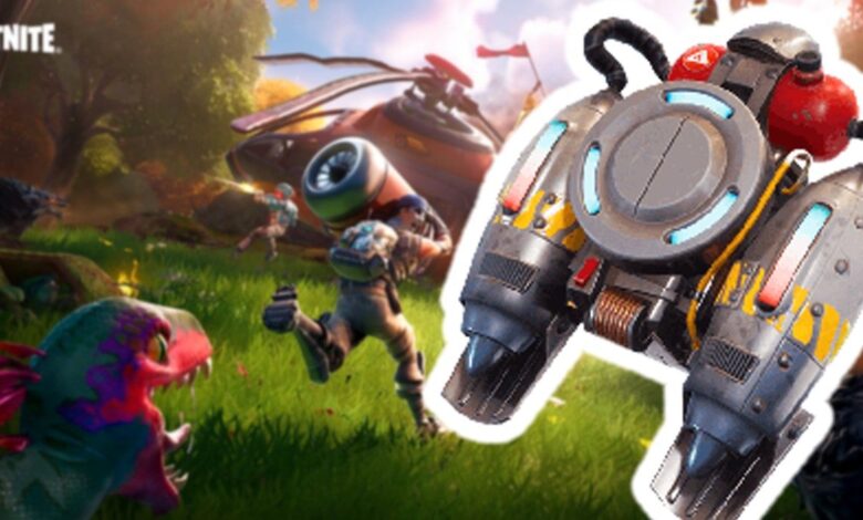 Fortnite trae mochilas propulsoras por primera vez en casi 3 años