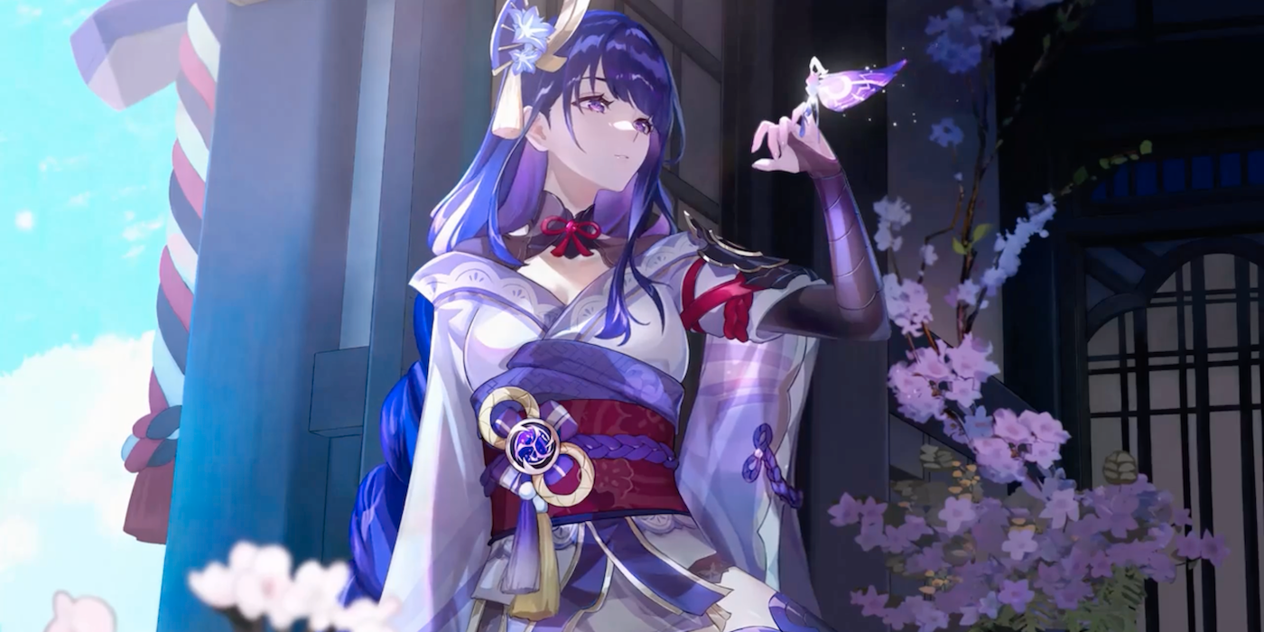 Genshin Impact Raiden Fan Art se ve mejor que la cosa real