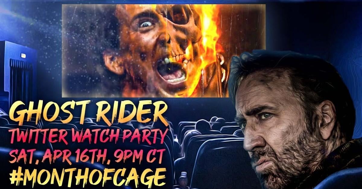 Ghost Rider Watch Party se llevará a cabo esta semana en honor al peso insoportable del talento masivo