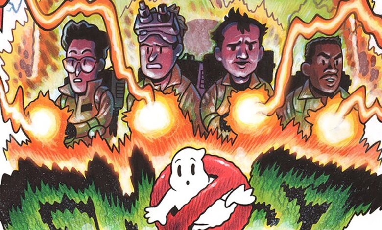Ghostbusters Art visualiza la película original en un estilo animado único