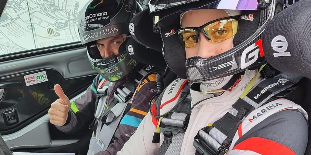 Gil Membrado empieza el curso en las pistas nevadas de Estonia