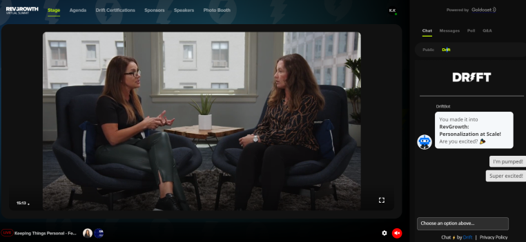 Goldcast destaca qué asistentes al evento serán sus próximos clientes