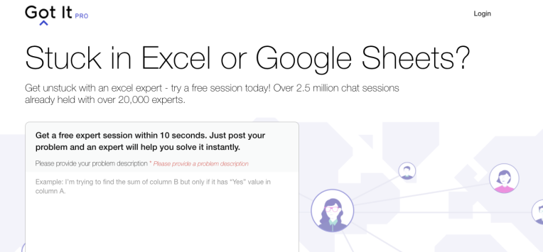 Got It Pro utiliza el aprendizaje automático para encontrar un solucionador humano para su problema técnico