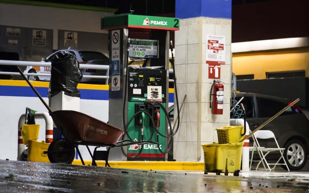 Hacienda anuncia escasez de gasolina en la frontera con Estados Unidos
