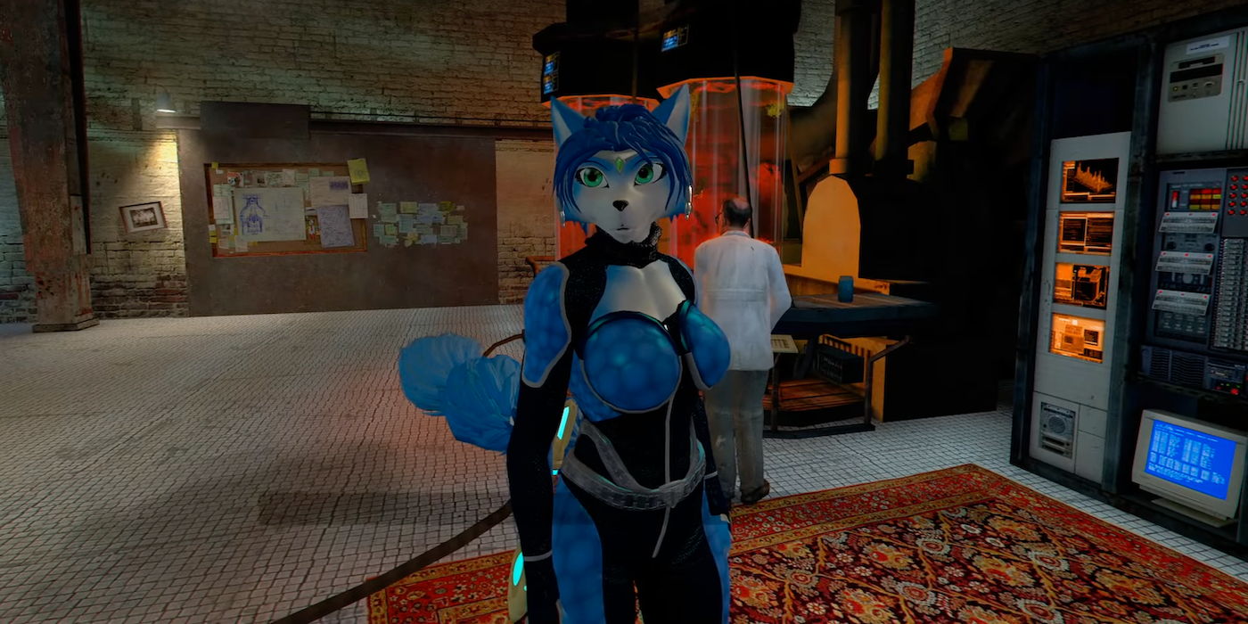 Half-Life 2 Alyx Mod presenta a Krystal de Star Fox con el actor de voz original