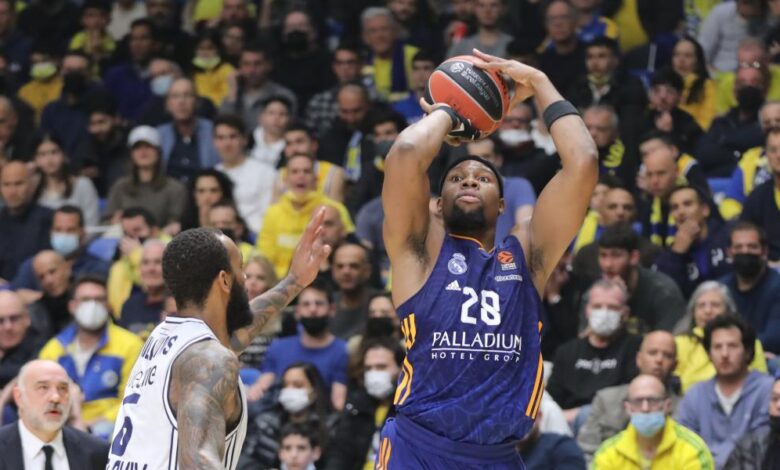 Horario y dónde ver por TV el Real Madrid - Maccabi Tel Aviv del playoff de la Euroliga