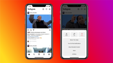Instagram ahora permite a los creadores 'remezclar' cualquier video público, no solo carretes