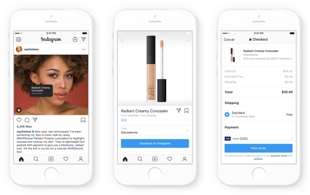 Instagram ahora permitirá a los creadores e influencers vender artículos directamente