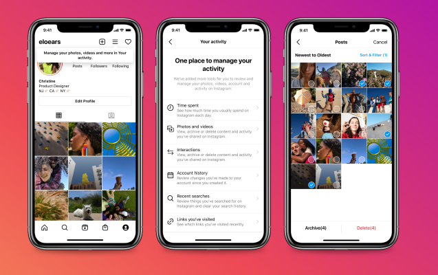 Instagram lanza funciones de ‘Tu actividad’ y ‘Comprobación de seguridad’ en todo el mundo